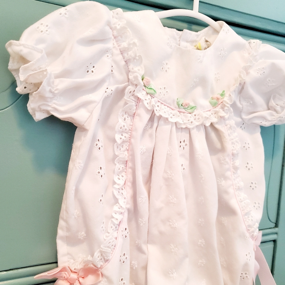 Vintage 3-6 mos Romper